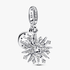 Charm Pendant Double Feu d'Artifice Scintillant Charm Pendant Double Feu d'Artifice Scintillant