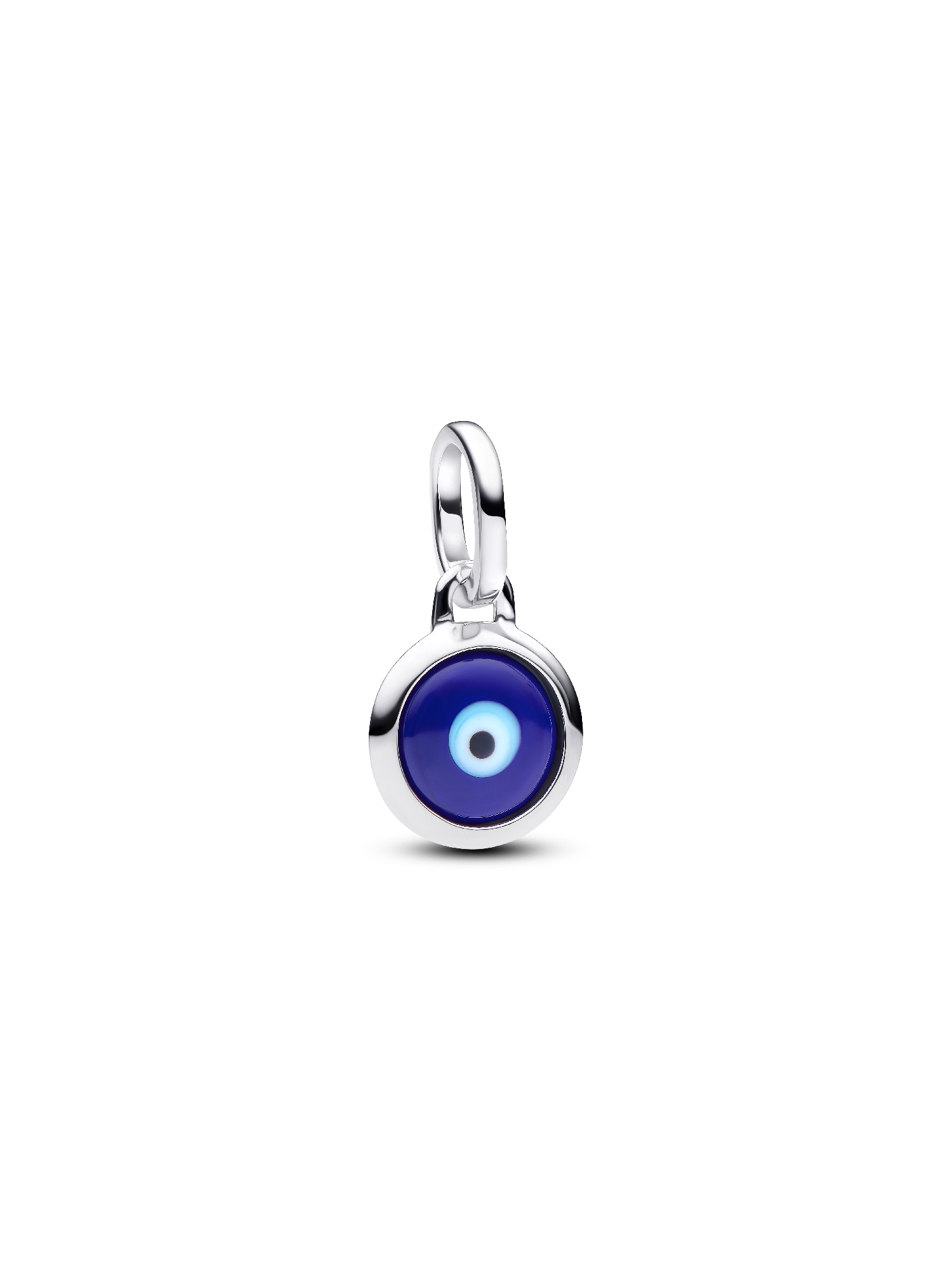 Mini Charm Pendant Murano Œil Porte-bonheur Gravable