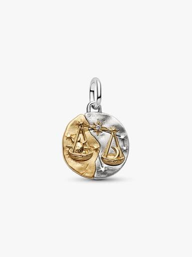 Charm Médaillon Signe de la Balance