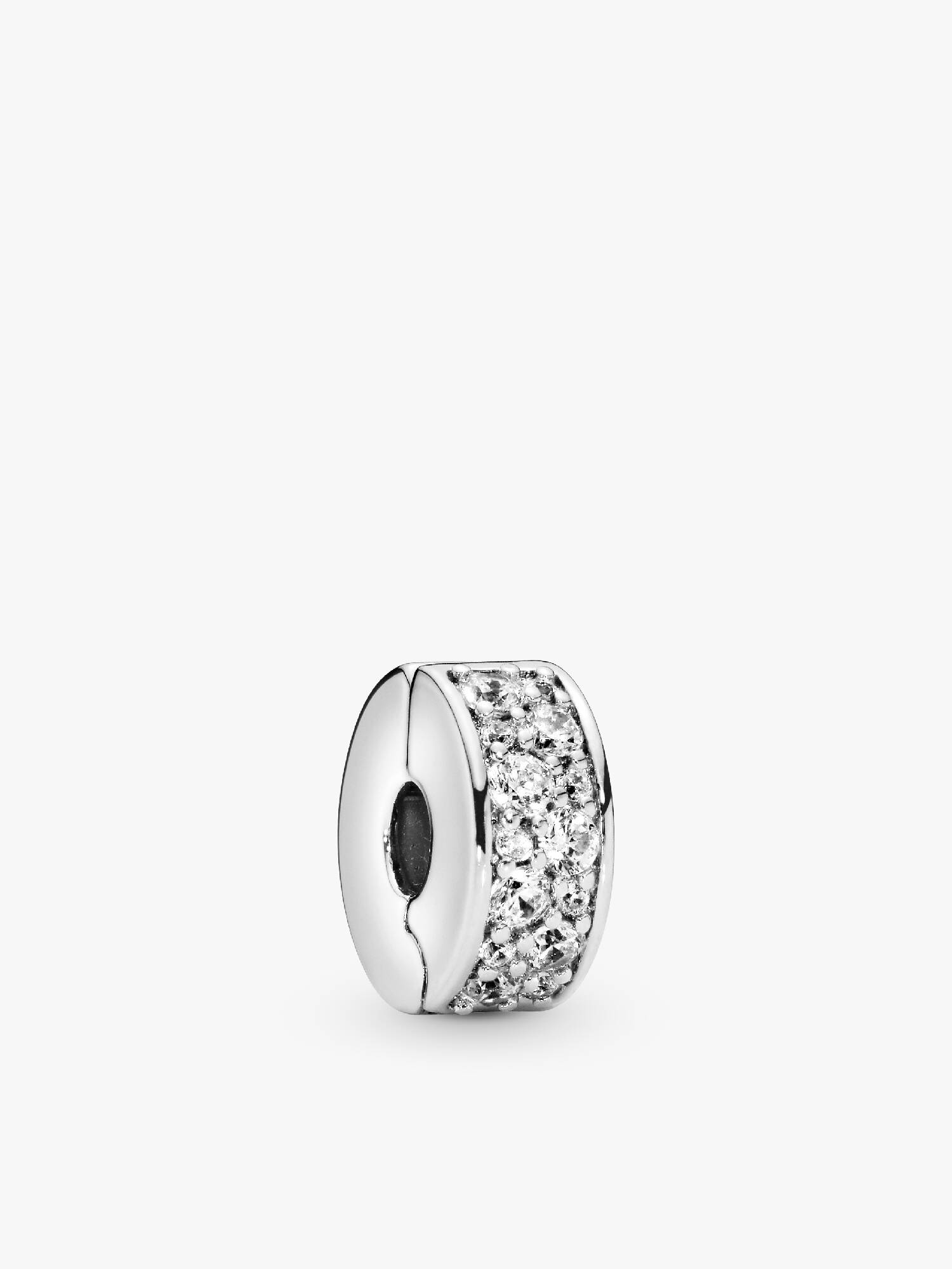 Charm Clip Pavé Transparent