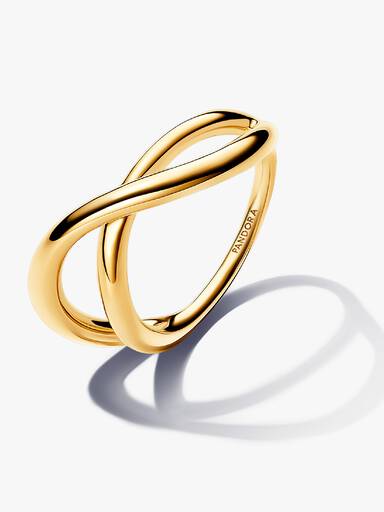 Bague Infini de Forme Organique