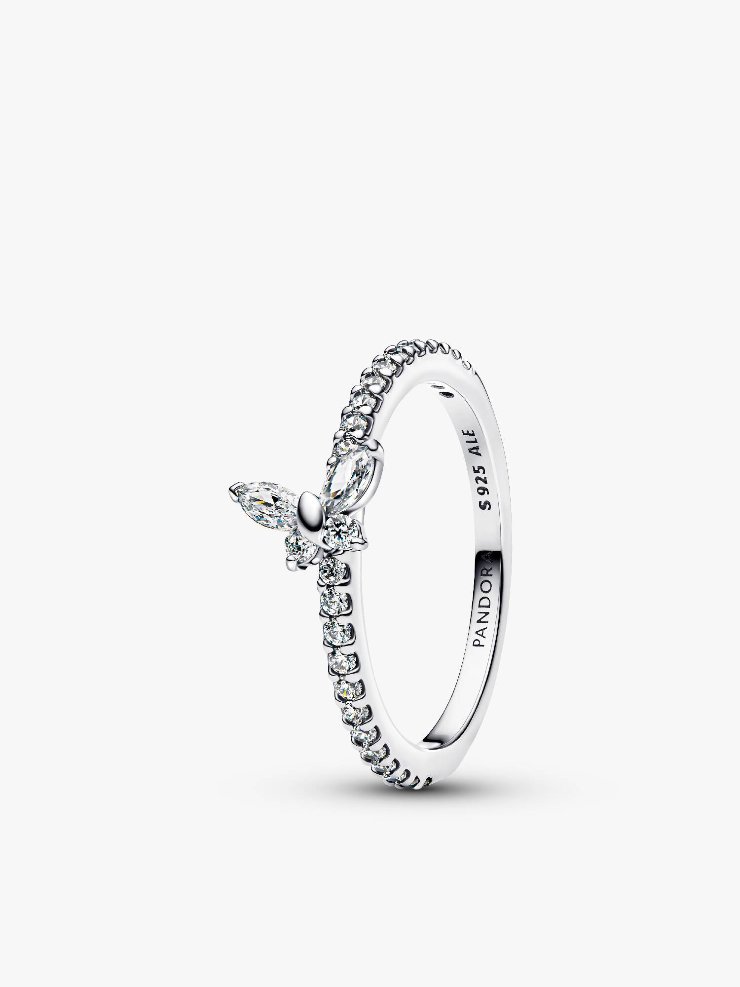 Bague Papillon Scintillante