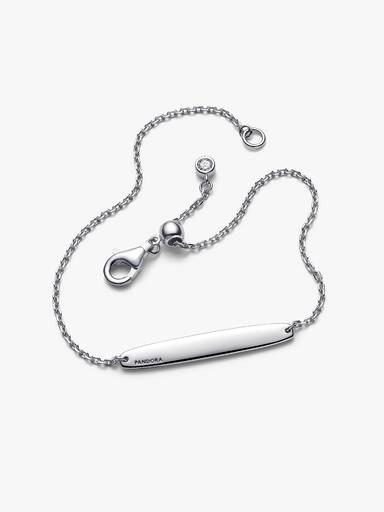 Bracelet Chaîne Barre Gravable