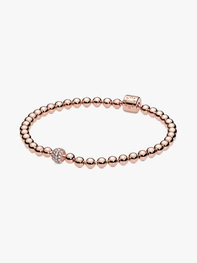 Bracelet Sphère et Pavé