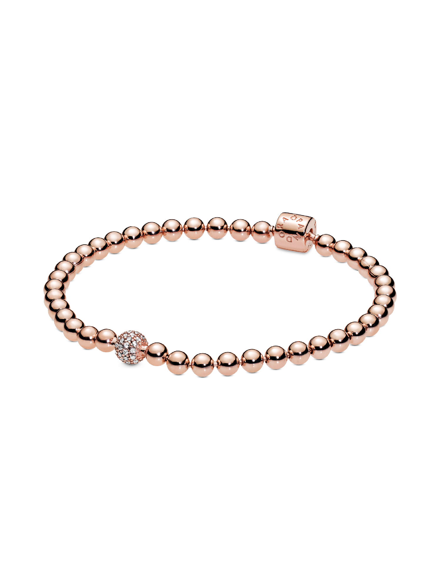 Bracelet Sphère et Pavé