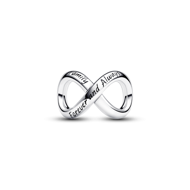 Charm Symbole de l’Infini Forever & Always