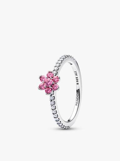 Coffret Cadeau Complet Fleur Rose Scintillante