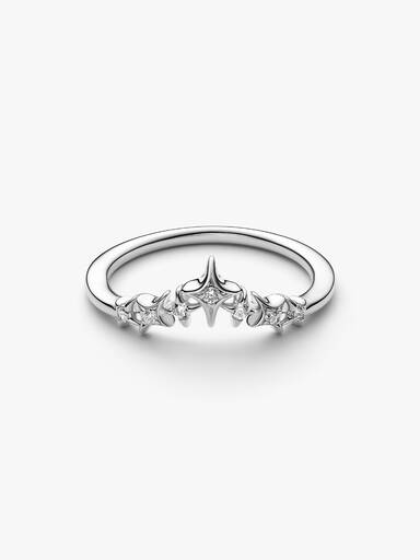Bague Diadème Étoilé