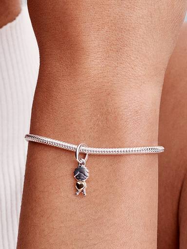 Charm Pendant Garçon Heureux