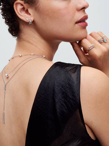 Collier Perle de Culture d'Eau Douce Traitée