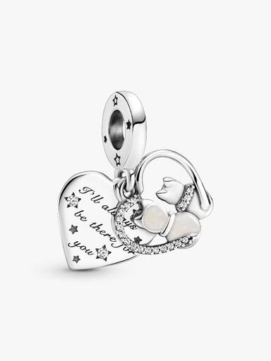 Charm Pendant Chats & Cœurs