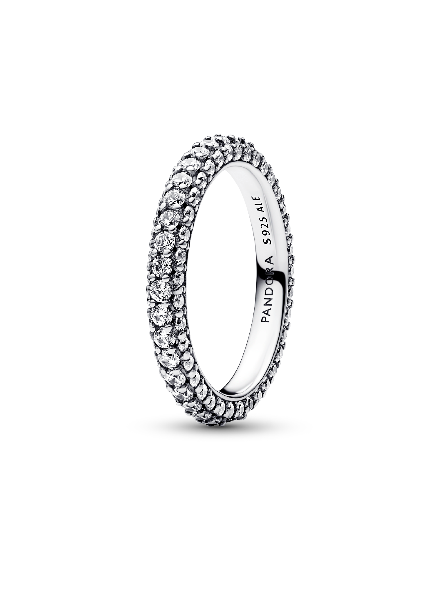 Bague Rang Pavée Gravable
