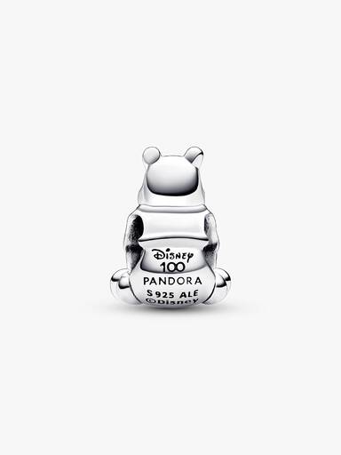 Charm Winnie l’Ourson Disney 100e anniversaire avec diamant de synthèse