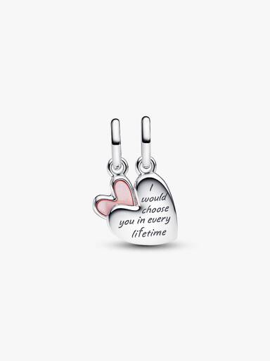 Charm Pendant Séparable Mère & Fille