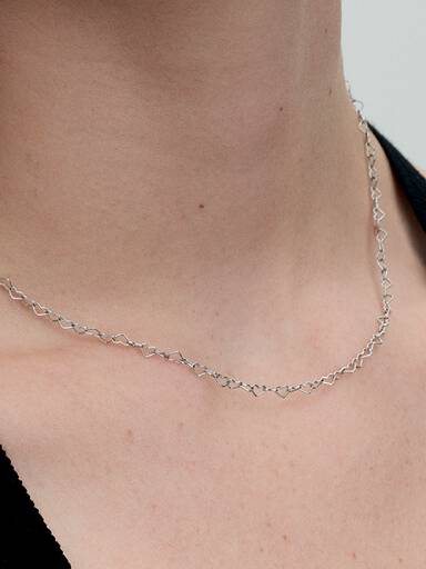 Collier Cœurs Imbriqués