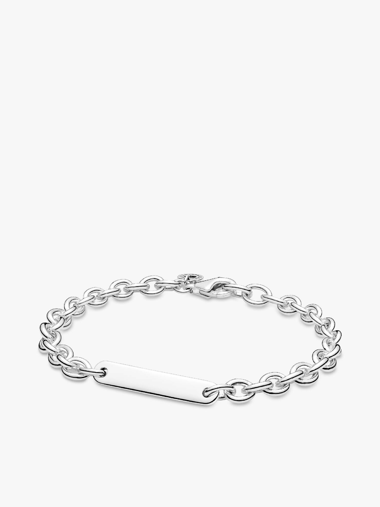 Bracelet à Maillons Barre Gravable