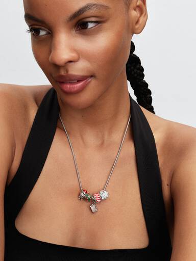 Charm Pendant Lettre au Père Noël