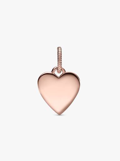 Pendentif Étiquette Cœur Gravable