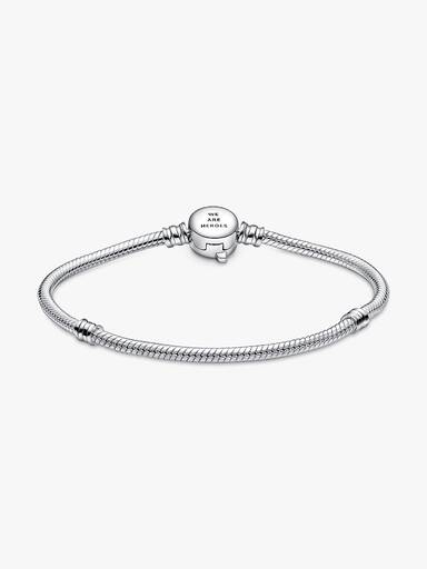 Bracelet Marvel Maille Serpent Fermoir Logo The Avengers Pandora Moments