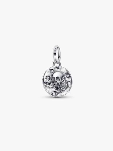 Charm Médaillon Tête de Mort