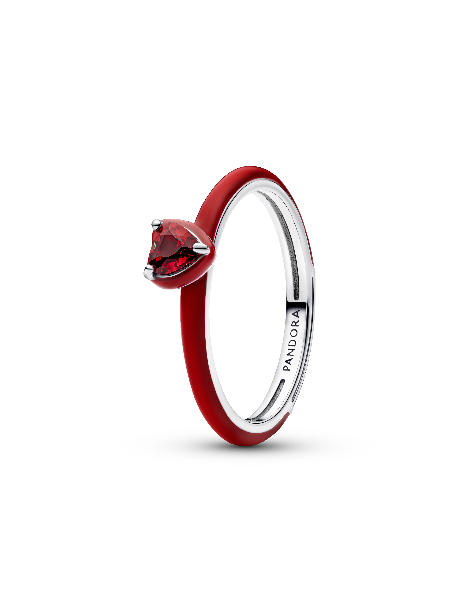 Bague Cœur Chakra Rouge
