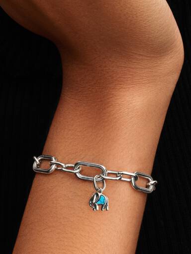 Mini Dangle Éléphant Turquoise
