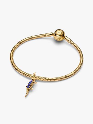Charm Alligator Doré