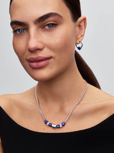 Mini Charm Cœur Bleu