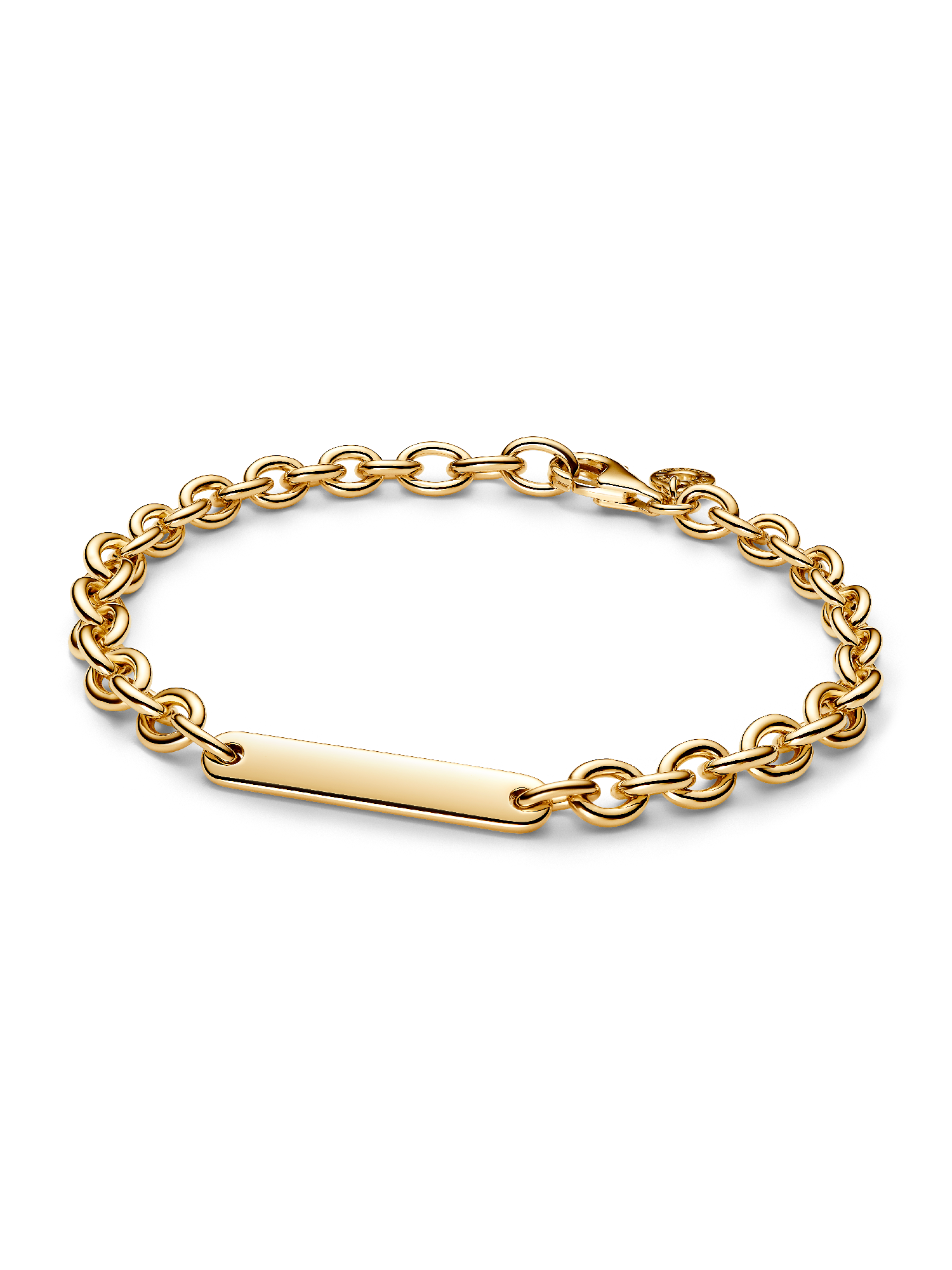 Bracelet à Maillons Barre Gravable