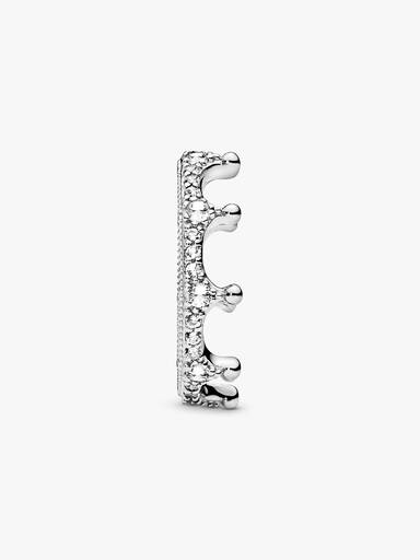 Bague couronne scintillante