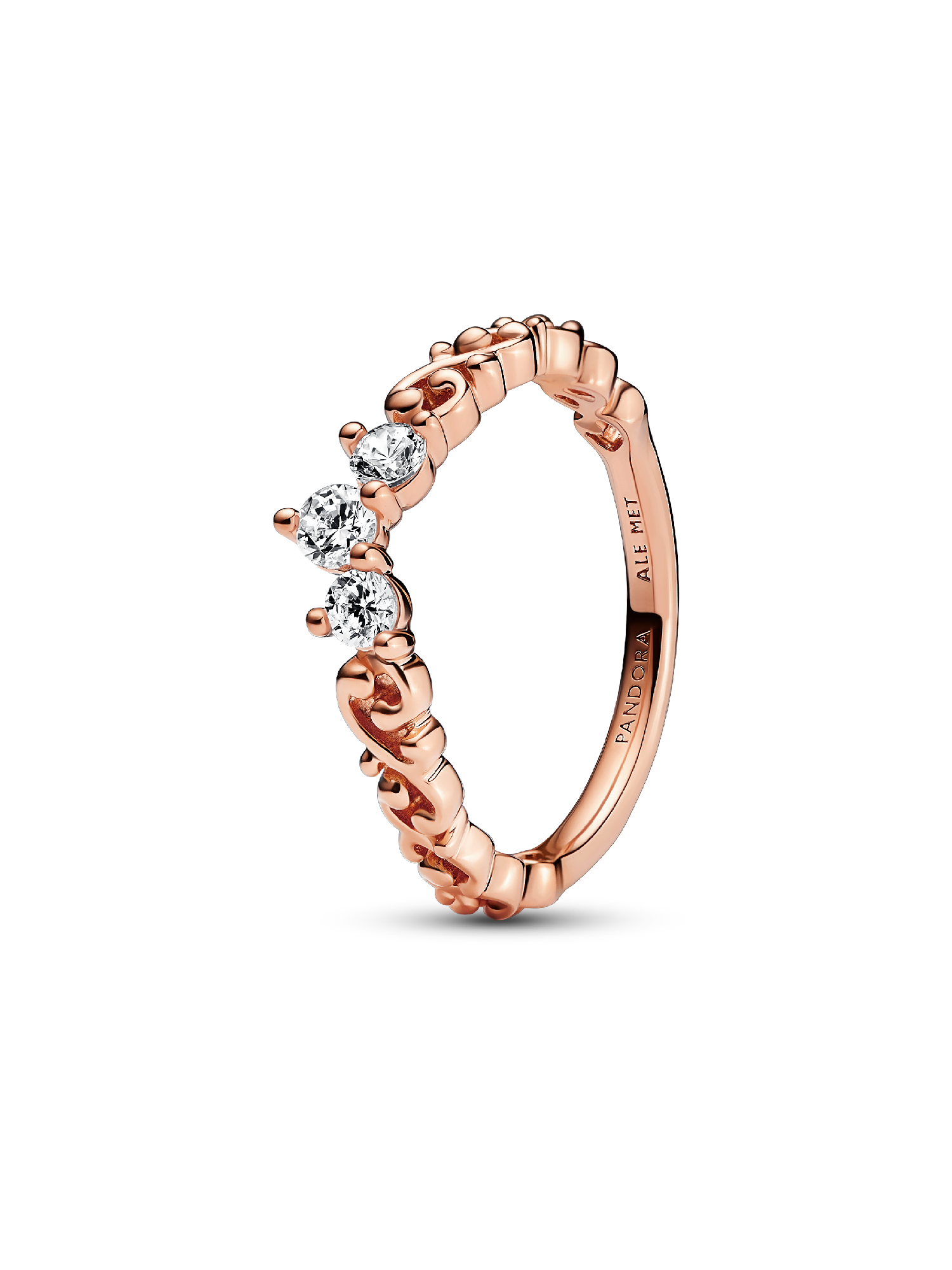 Bague Tiare Volute Royale