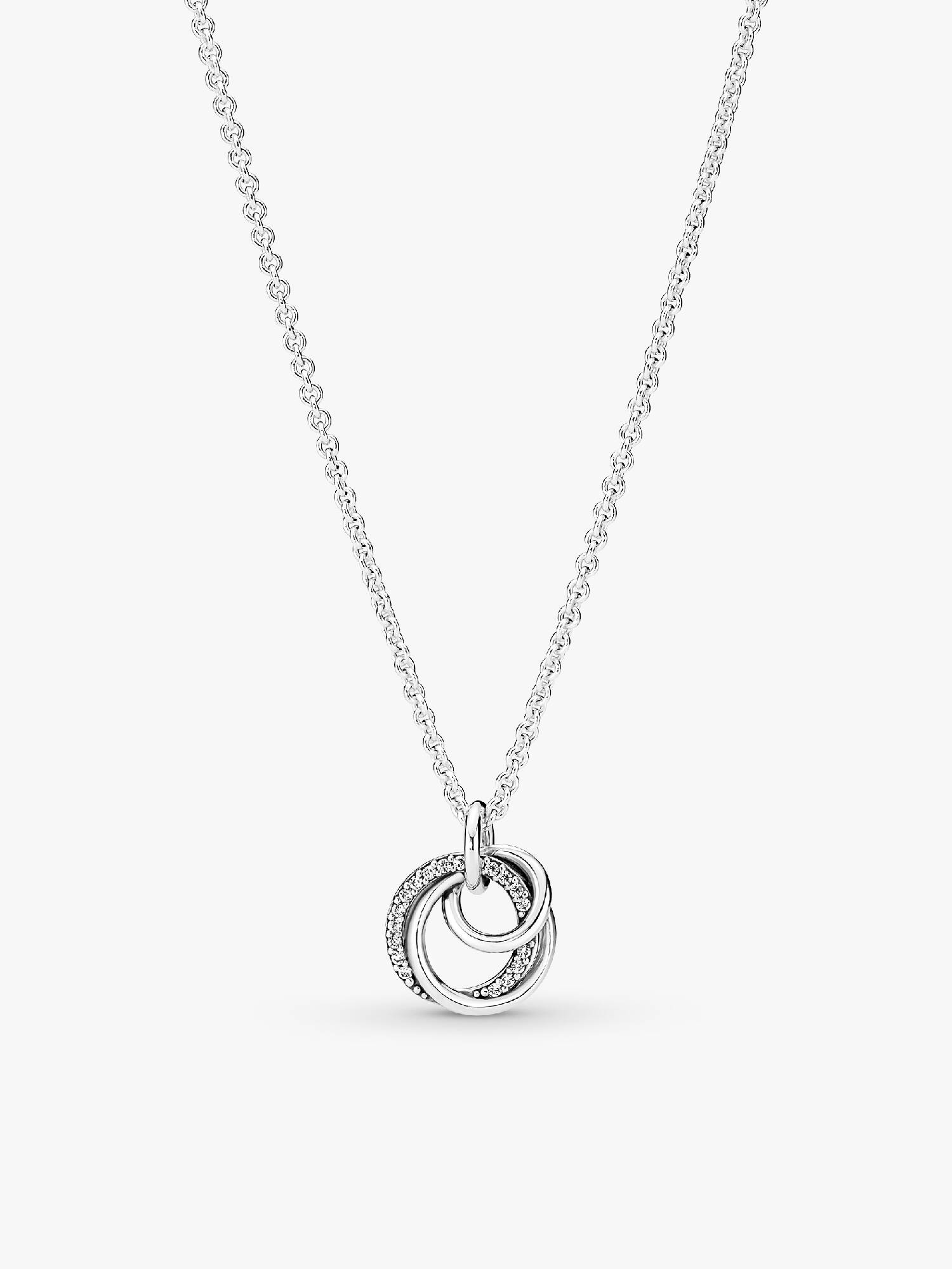 Collier à Pendentif Cercles Ma Famille Pour Toujours