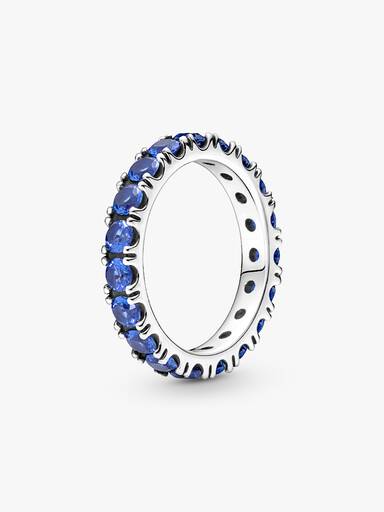 Bague Éternité Rang Scintillant