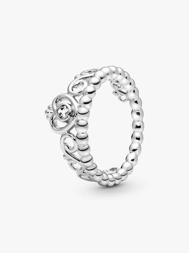 Bague couronne diadème de princesse