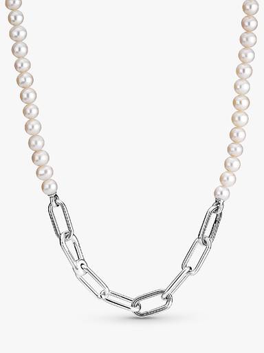 Collier Perles de Culture d'Eau Douce Traitées Pandora ME