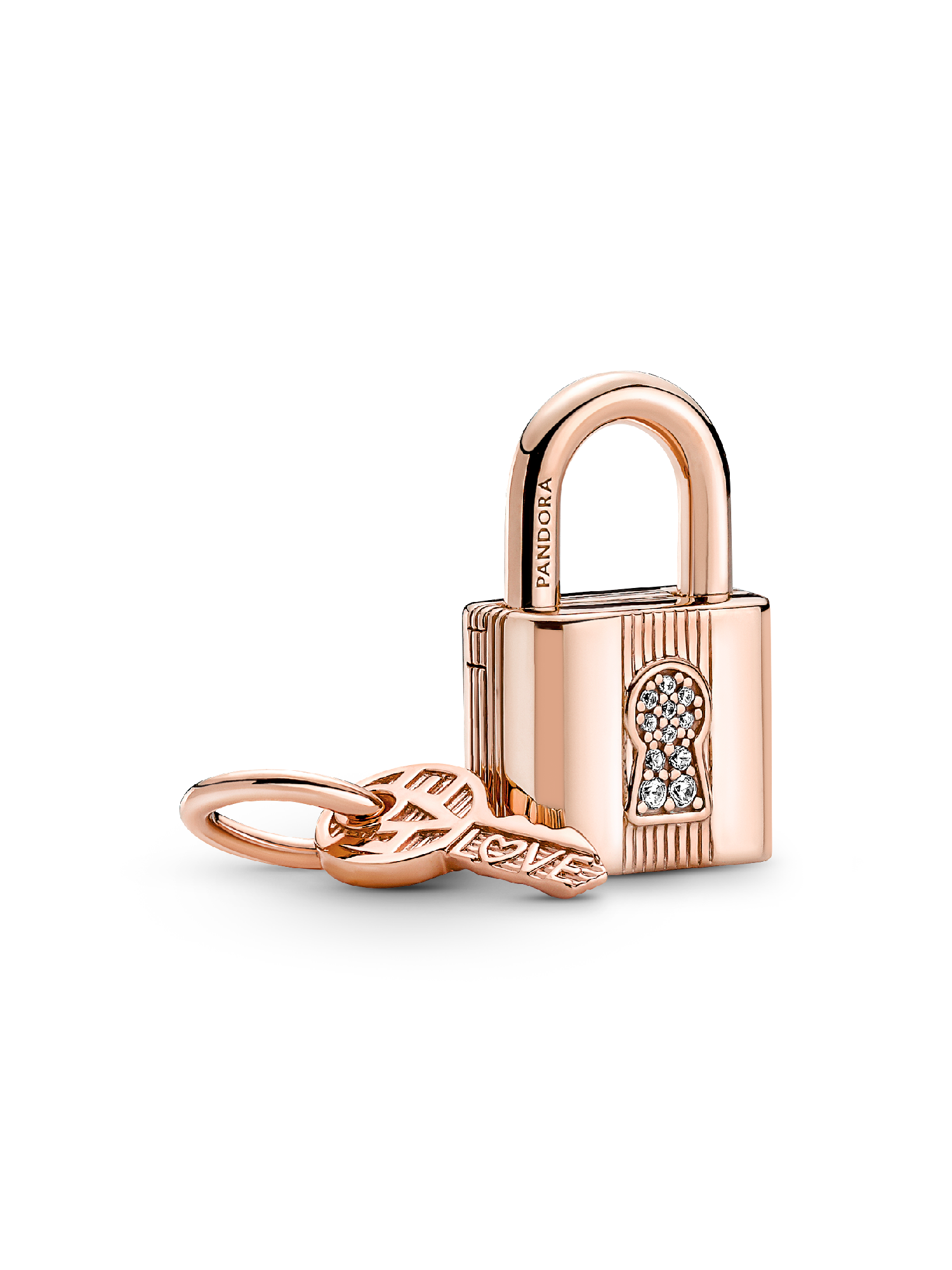 Charm Pendant Cadenas & Clé