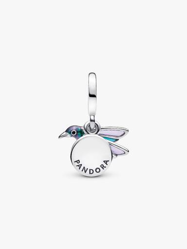 Charm Pendant Double Colibri