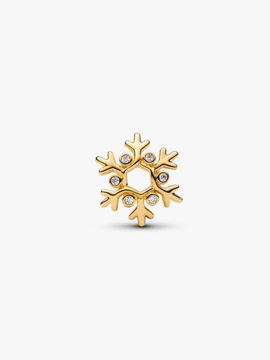Charm Flocon de Neige Doré