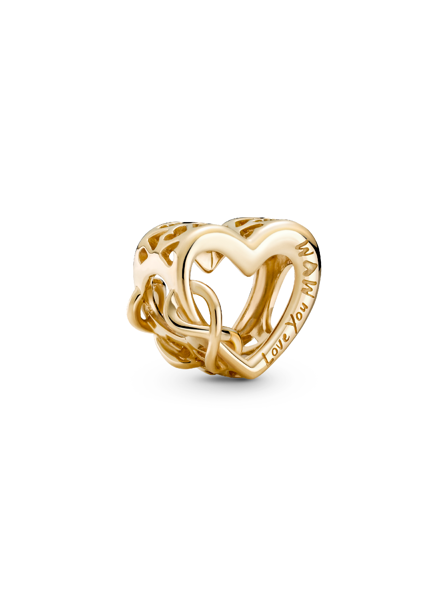 Charm Cœur Infini Love You Mum (Je t'aime Maman)