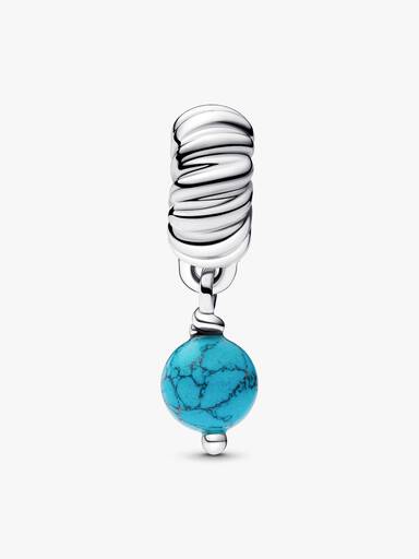 Charm Pendant Couleur Turquoise