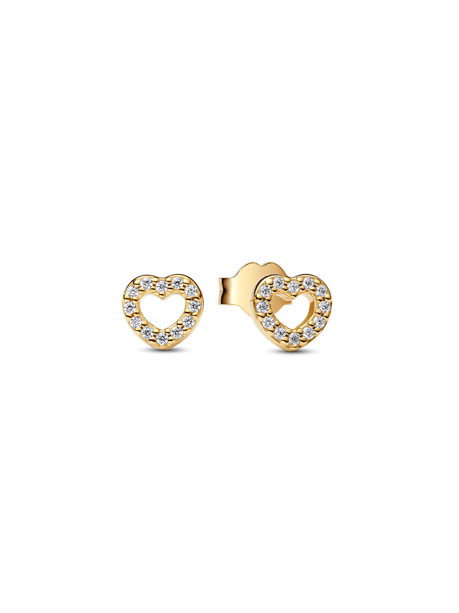 Clous d'Oreilles Cœur Ouvert
