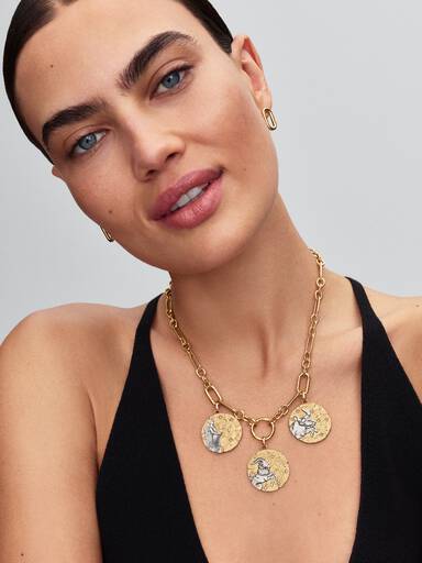 Charm Médaillon XL Signe de la Vierge