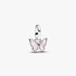 Mini Charm Pendant Papillon Rose Mini Charm Pendant Papillon Rose