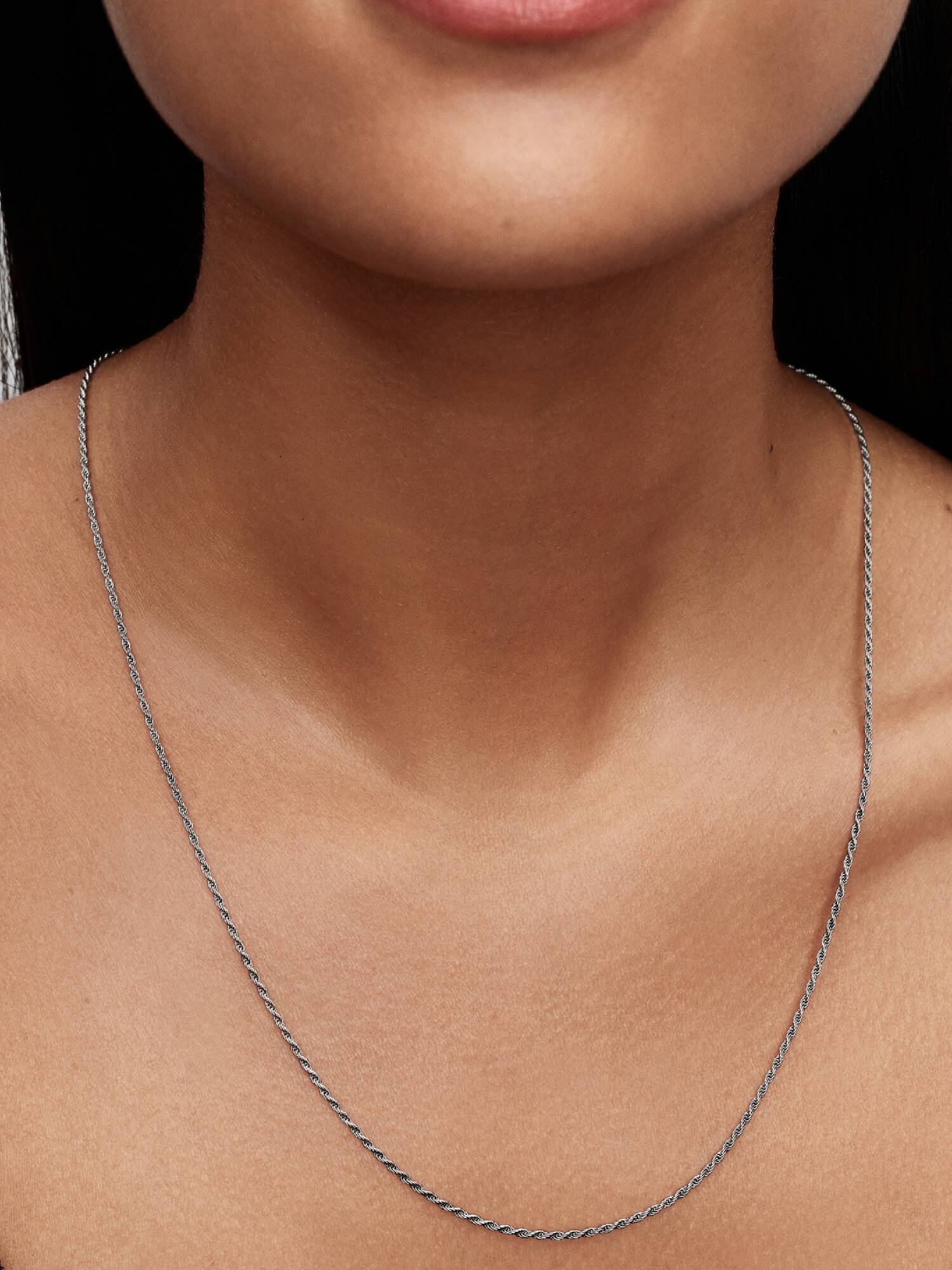 Collier Maille Corde