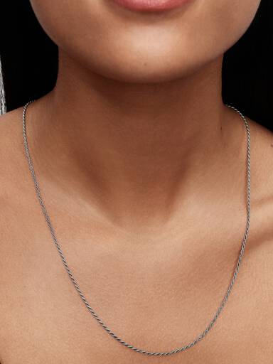 Collier Maille Corde