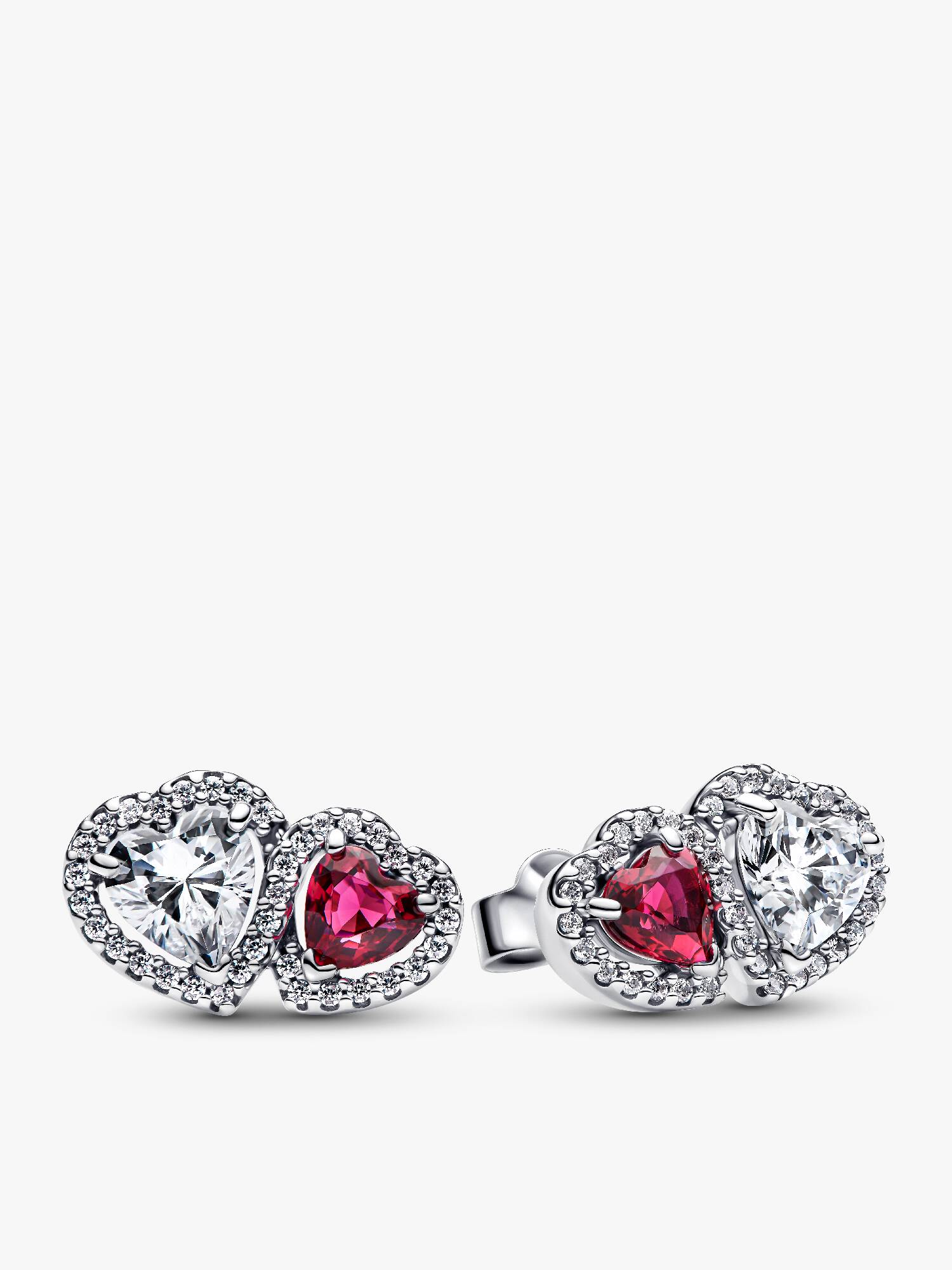 Clous d'Oreilles Cœurs Halo