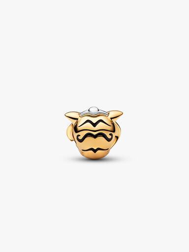 Charm Disney Princesse Jasmine Tigre Rajah et Diamant de Synthèse