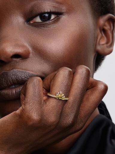 Bague Diadème Princesse Disney Tiana
