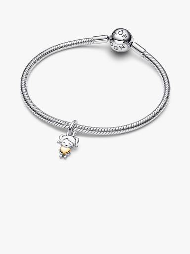 Charm Pendant Fille Heureuse
