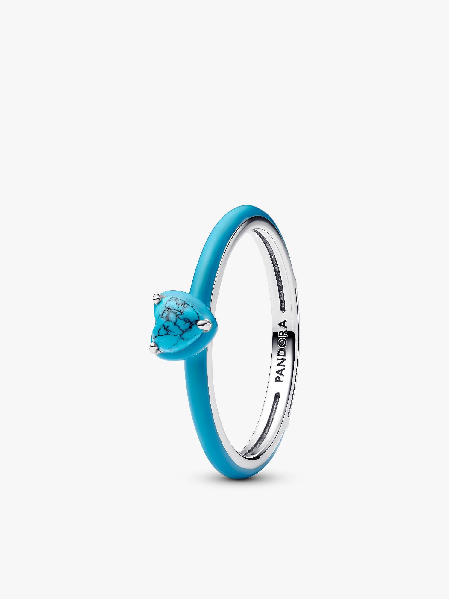 Bague Pierre Cœur Turquoise